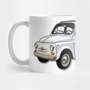 Classic Fiat 500: Timeless Symbol of Italian Style Mug